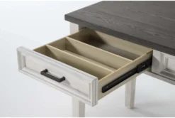 Aberdeen 3 Piece Modular L-Shaped Desk -Modern Office Shop 277149 white wood desk detail 48