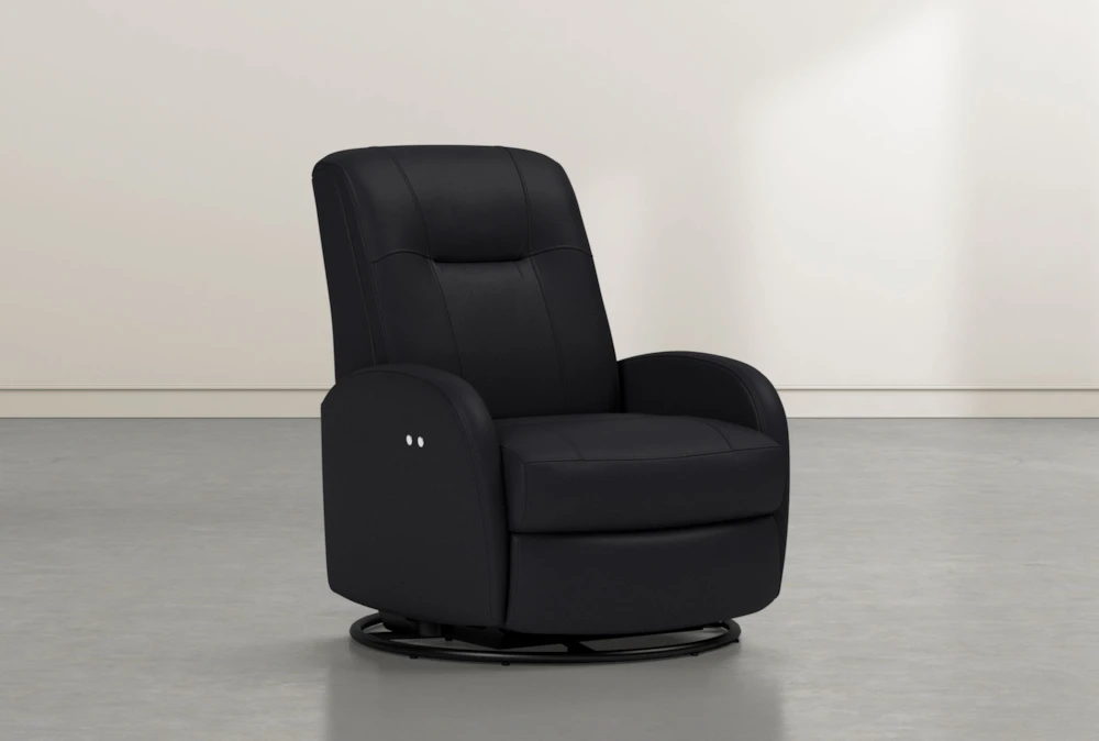 Franco III Leather Power Swivel Glider Recliner 4 Franco III Leather Power Swivel Glider Recliner - Image 2
