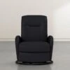 Franco III Leather Power Swivel Glider Recliner -Modern Office Shop 277233 black leather recliner signature 01