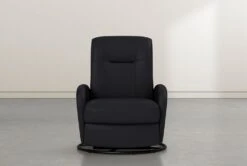 Franco III Leather Power Swivel Glider Recliner