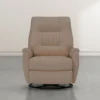 Rogan II Leather Power Swivel Glider Recliner 2 Rogan II Leather Power Swivel Glider Recliner -Modern Office Shop 277235 beige leather recliner signature 01