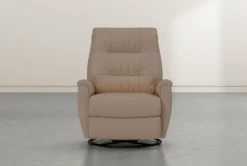 Rogan II Leather Power Swivel Glider Recliner