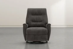 Rogan II Fabric Power Swivel Glider Recliner