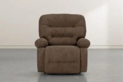 Decker III Fabric Power Swivel Glider Recliner