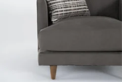 Adeline II 70" Oversized Chair And Ottoman -Modern Office Shop 277271 grey fabric chair and ottoman set detail 44