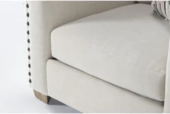 Modena 67" Oversized Chair And Ottoman -Modern Office Shop 277283 natural fabric chair and ottoman set detail 46