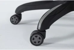 Theory Black Gaming Chair With Red Trim -Modern Office Shop 279994 red polyurethane office chair detail 45