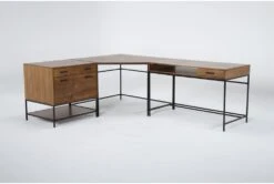 3 Piece Hollis L-Shaped Desk