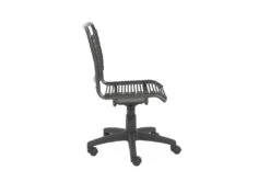 Uppsala Black And Graphite Low Back Bungee Desk Chair 11 Uppsala Black And Graphite Low Back Bungee Desk Chair -Modern Office Shop 282854 black nylon office chair detail 45