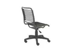 Uppsala Black And Graphite Low Back Bungee Desk Chair 12 Uppsala Black And Graphite Low Back Bungee Desk Chair -Modern Office Shop 282854 black nylon office chair detail 46