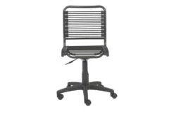 Uppsala Black And Graphite Low Back Bungee Desk Chair 13 Uppsala Black And Graphite Low Back Bungee Desk Chair -Modern Office Shop 282854 black nylon office chair detail 47