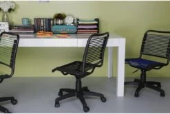 Uppsala Black And Graphite Low Back Bungee Desk Chair 15 Uppsala Black And Graphite Low Back Bungee Desk Chair -Modern Office Shop 282854 black nylon office chair detail 49