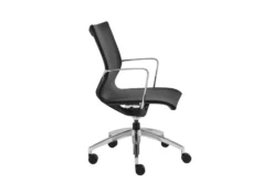 Lamkin Black Mesh Low Back Desk Chair -Modern Office Shop 282919 black nylon office chair detail 46