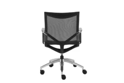 Lamkin Black Mesh Low Back Desk Chair -Modern Office Shop 282919 black nylon office chair detail 48