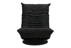 Black Low Swivel Gaming Chair 15 Black Low Swivel Gaming Chair -Modern Office Shop 283827 black polyester accent chair detail 45