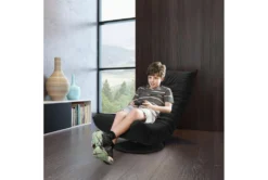 Black Low Swivel Gaming Chair 23 Black Low Swivel Gaming Chair -Modern Office Shop 283827 black polyester accent chair room 87