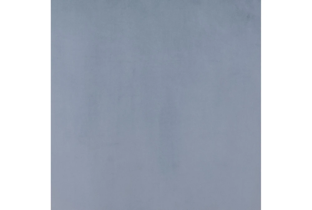 Powder Blue Pleated Velvet Accent Chair 10 Powder Blue Pleated Velvet Accent Chair - Image 8