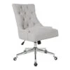Amber Grey Tufted Rolling Office Chair -Modern Office Shop 284047 Main 1