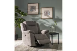 Maine Grey Power Lift Recliner With USB -Modern Office Shop 284075 grey fabric lift room 60