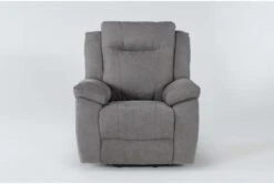 Maine Grey Power Lift Recliner With USB