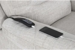 Harvest Bone Power Lift Recliner With Power Headrest, Lumbar & USB -Modern Office Shop 284077 beige fabric lift detail 44