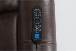 Oscar Saddle Power Lift Recliner With Power Headrest, Lumbar & USB -Modern Office Shop 286169 brown fabric lift hardware 51