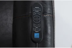 Clive Black Power Lift Recliner With Power Headrest, Lumbar & USB -Modern Office Shop 286170 black fabric lift hardware 51