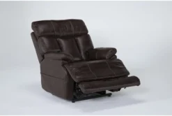 Clive Brown Power Lift Recliner With Power Headrest, Lumbar & USB -Modern Office Shop 286171 brown fabric lift side 20