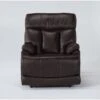 Clive Brown Power Lift Recliner With Power Headrest, Lumbar & USB -Modern Office Shop 286171 brown fabric lift signature 01