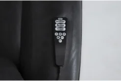 Palma Grey Leather Power Wallaway Recliner With Heat, Massage, Power Lumbar & Power Headrest 15 Palma Grey Leather Power Wallaway Recliner With Heat, Massage, Power Lumbar & Power Headrest -Modern Office Shop 286567 grey leather recliner detail 44