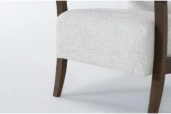 Miles Accent Chair -Modern Office Shop 291573 white polyester accent chair detail 47