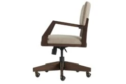 Revis Office Chair -Modern Office Shop 292521 brown wood office chair side 14