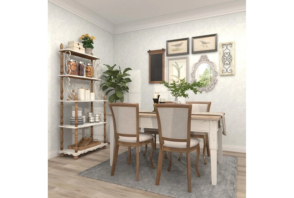 32X75 White Wood Shelving Unit 14 32X75 White Wood Shelving Unit - Image 12