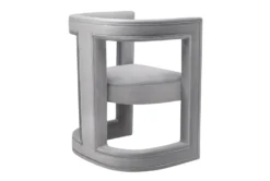 Montgomery Grey Velvet Accent Chair 14 Montgomery Grey Velvet Accent Chair -Modern Office Shop 294725 grey fabric accent chair back 82