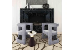 Montgomery Grey Velvet Accent Chair 17 Montgomery Grey Velvet Accent Chair -Modern Office Shop 294725 grey fabric accent chair room 87