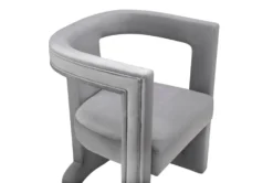 Montgomery Grey Velvet Accent Chair 13 Montgomery Grey Velvet Accent Chair -Modern Office Shop 294725 grey fabric accent chair top 31
