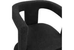 Montgomery Black Velvet Accent Chair 12 Montgomery Black Velvet Accent Chair -Modern Office Shop 294783 black fabric accent chair top 31
