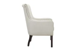 Quintana Beige Quilted Accent Chair -Modern Office Shop 295841 beige fabric accent chair side 14