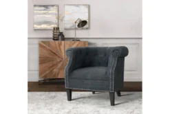Natalie Grey Accent Chair -Modern Office Shop 295842 grey fabric accent chair room 86