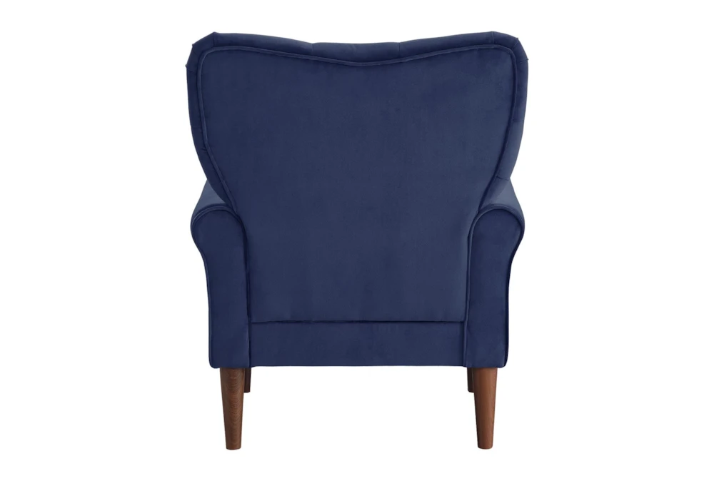 Magdala Navy Accent Chair 8 Magdala Navy Accent Chair - Image 6