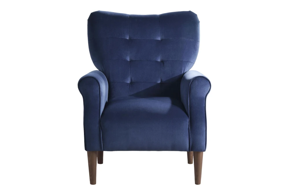 Magdala Navy Accent Chair 4 Magdala Navy Accent Chair - Image 2