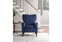 Magdala Navy Accent Chair 16 Magdala Navy Accent Chair -Modern Office Shop 296321 blue velvet accent chair room 85