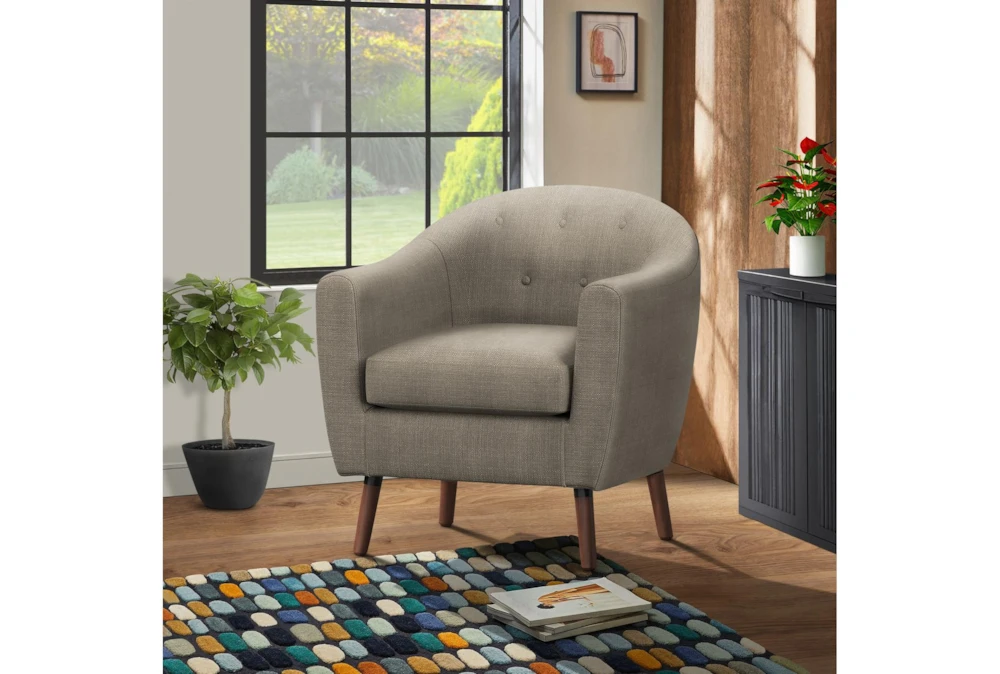 Heaton Beige Accent Chair 9 Heaton Beige Accent Chair - Image 7