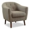Heaton Beige Accent Chair 1 Heaton Beige Accent Chair -Modern Office Shop 296334 beige fabric accent chair signature 01
