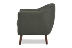 Heaton Grey Accent Chair -Modern Office Shop 296335 grey fabric accent chair side 14
