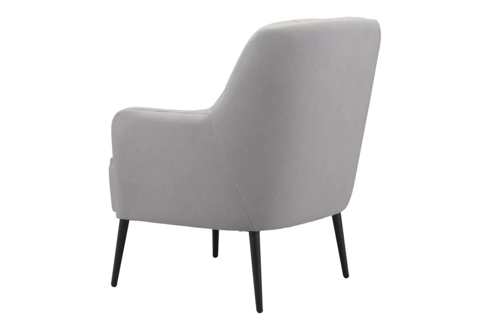 Vartan Grey Accent Chair 10 Vartan Grey Accent Chair - Image 8