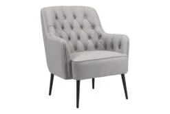 Vartan Grey Accent Chair