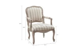 Serafina Linen Accent Chair -Modern Office Shop 296427 natural plywood accent chair detail 46