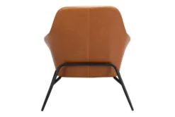 Jauncey Cognac Faux Leather Accent Chair 15 Jauncey Cognac Faux Leather Accent Chair -Modern Office Shop 297544 brown polyurethane accent chair detail 46