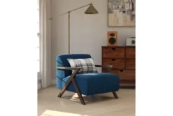 Aspen Venturi Lagoon 30" Velvet Accent Chair 15 Aspen Venturi Lagoon 30" Velvet Accent Chair -Modern Office Shop 298891 blue fabric accent chair room 59